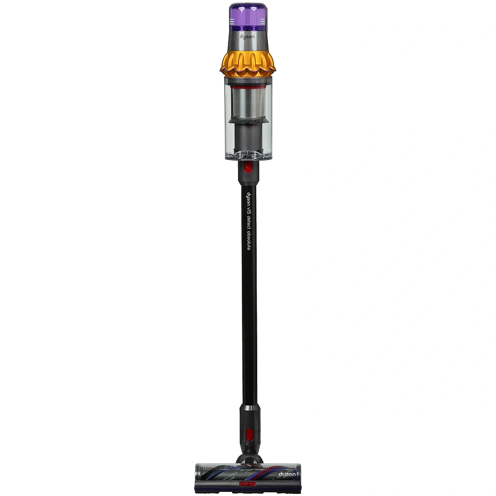 Ручной пылесос Dyson V15 Detect Absolute SV47 желтый/серебристый